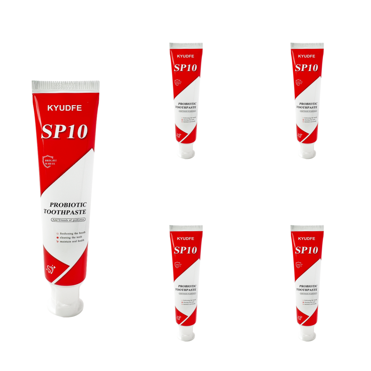 (NEW YEARS HOT SALE 48%OFF)-KYUDFE SP-10 [Triple Whitening] Probiotic Whitening Toothpaste, Free of Fluoride, Hydroxyapatite, Anti plaque,  Management